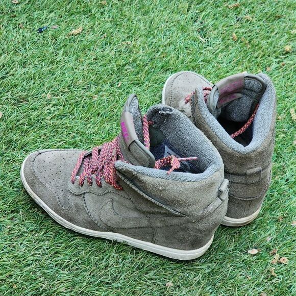 NIKE DUNK SKY HI - Womens Wedge - SIZE 7.5 - Picture 6 of 10